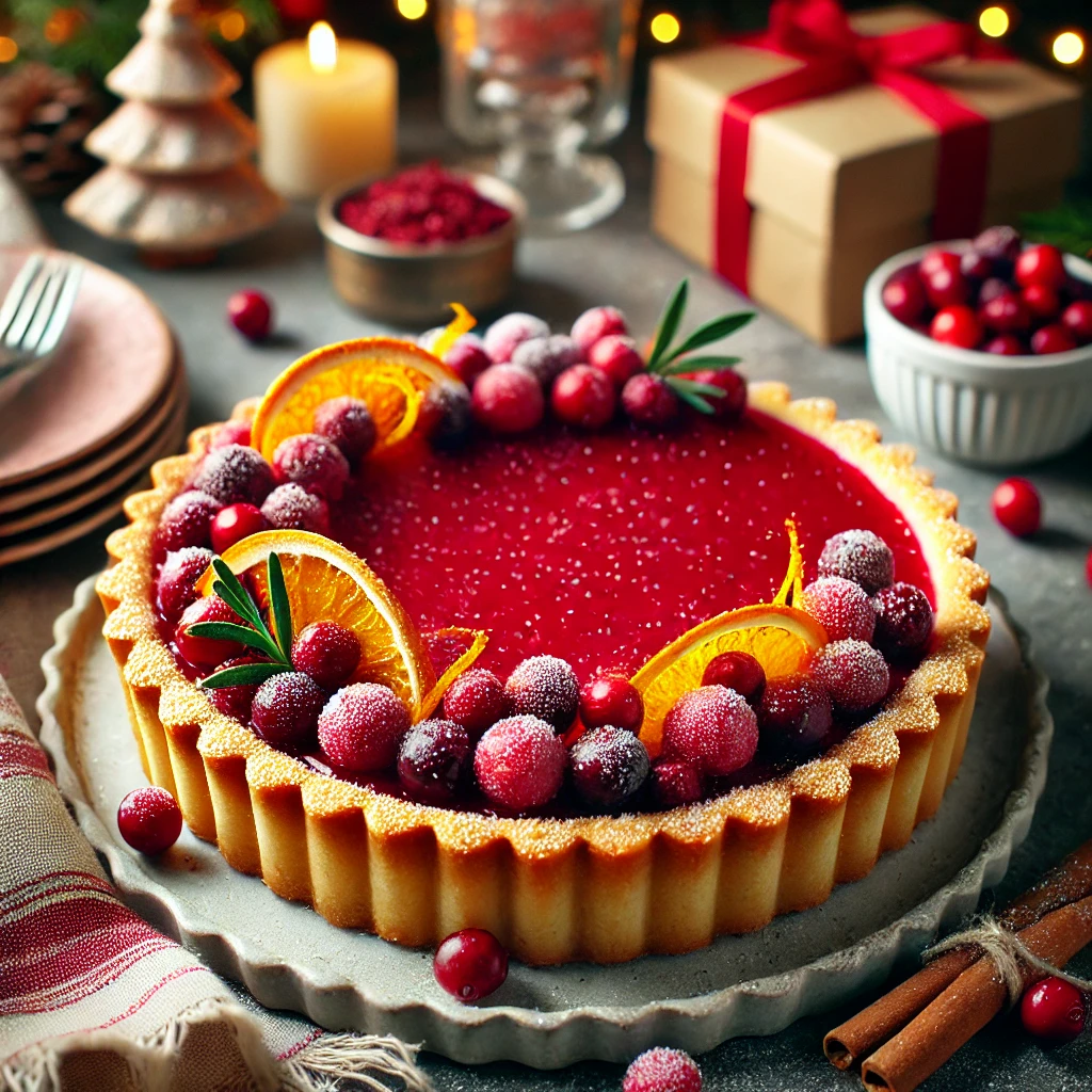 Cranberry-Orange Curd Tart: A Festive Flavor Explosion