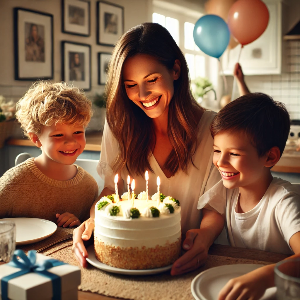 Celebrating as a Single Mom: A Birthday Cake for Yourself