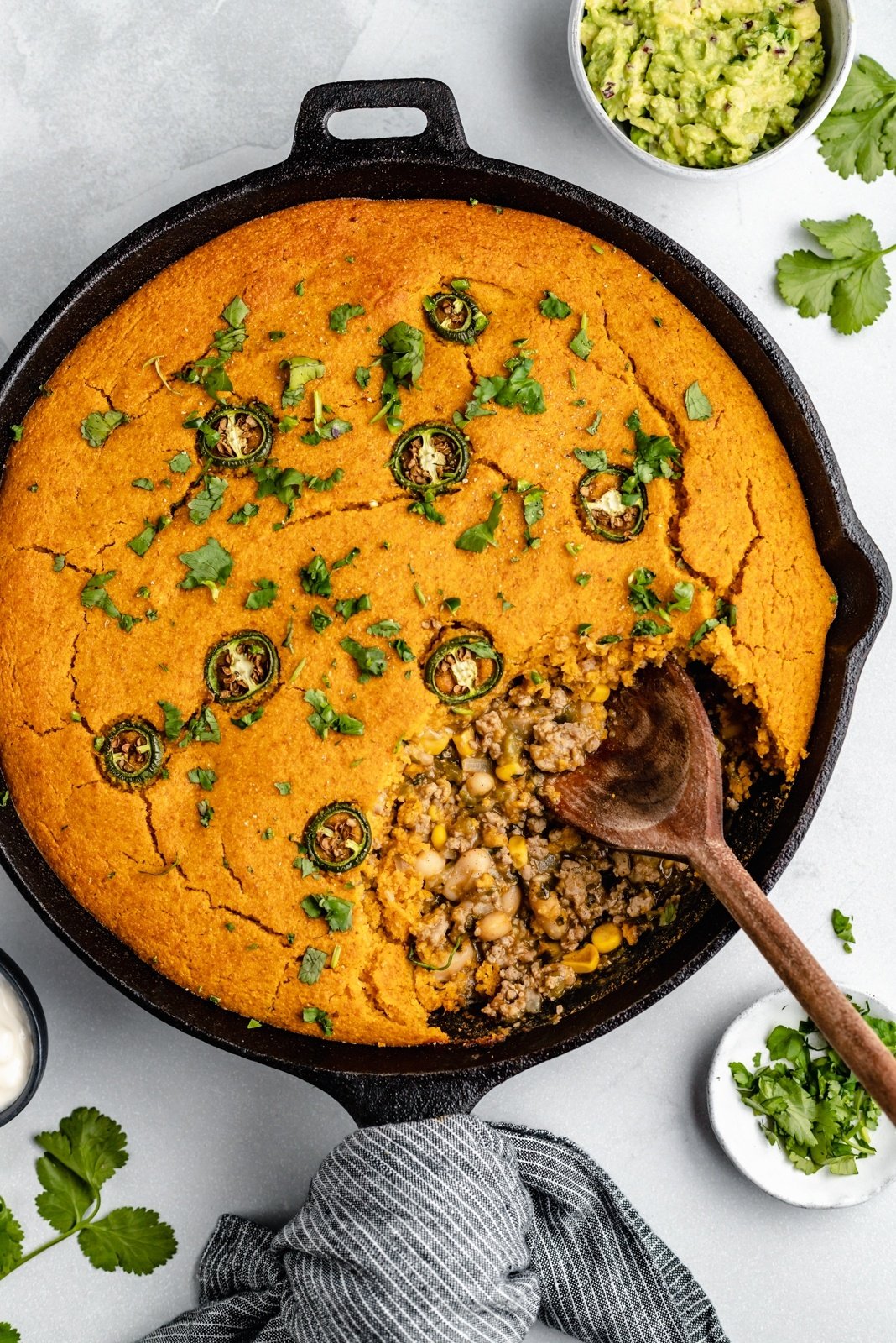 White-Chicken-Chili-Pie-with-Pumpkin-Cornbread-Crust-3