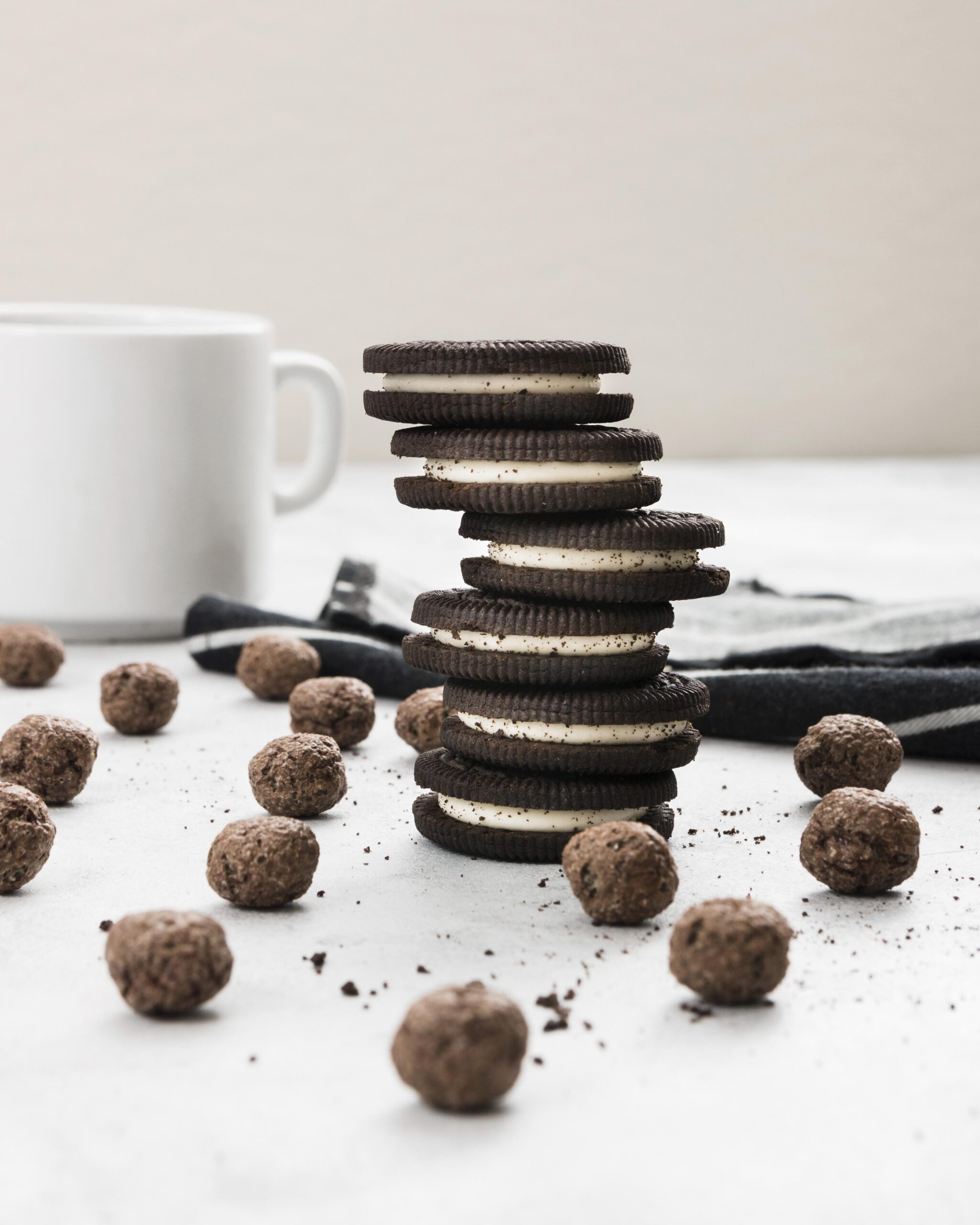 front-view-delicious-cookies-breakfast