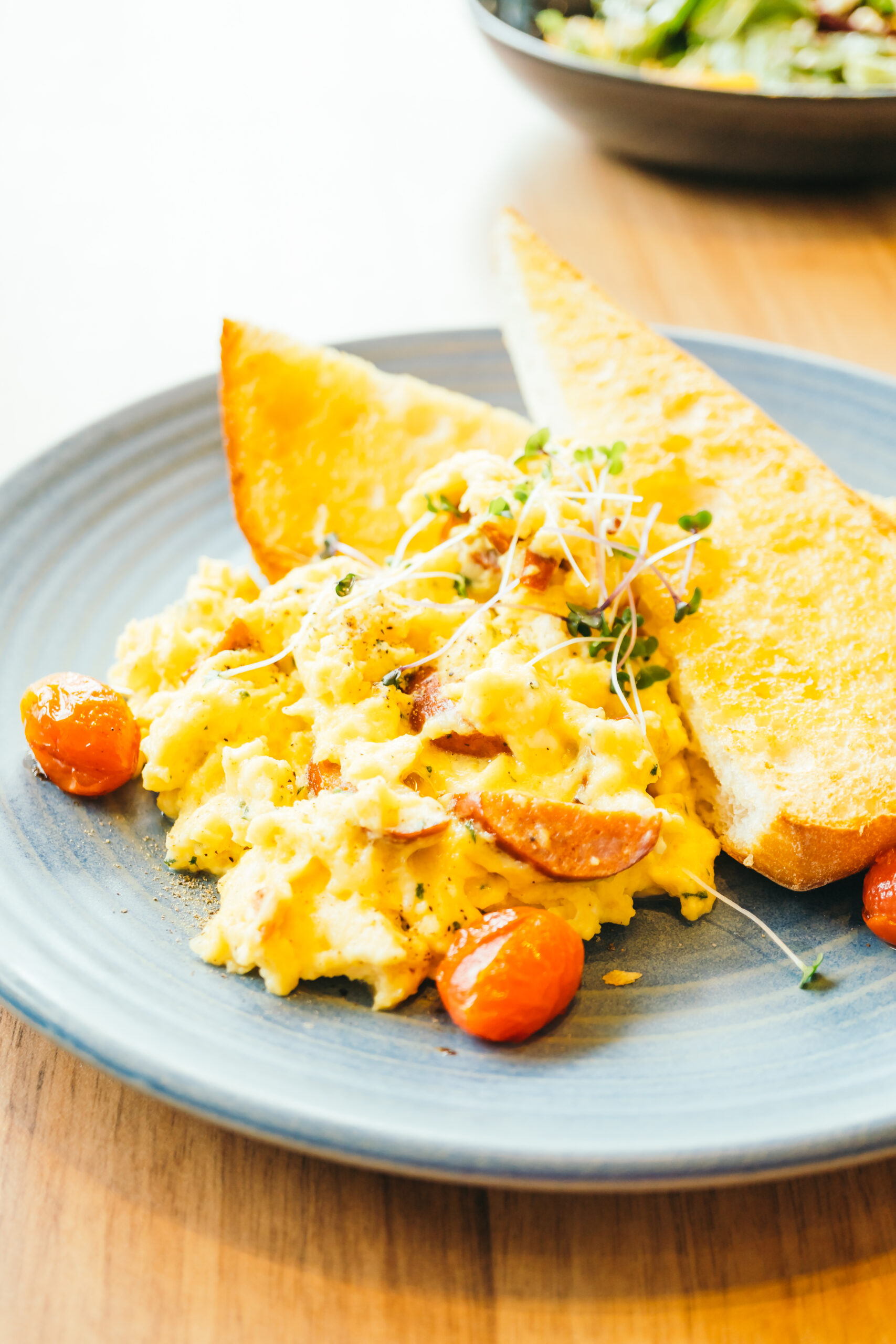 Boursin Scrambled Eggs