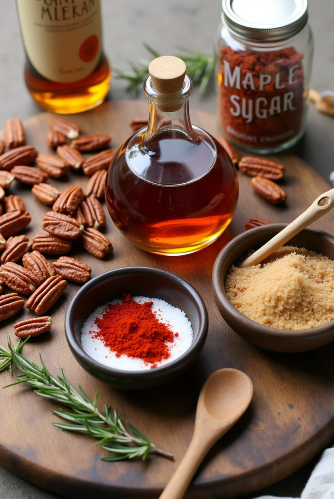 Bourbon Infused Pecans