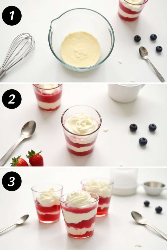 How to make jello parfait