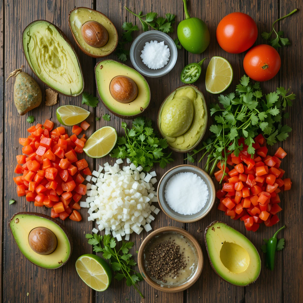 Ingredients-guacamole