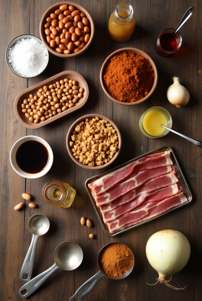 ingredients-baked beans