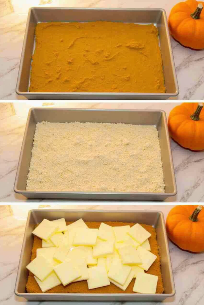 pumpkin dump cake
